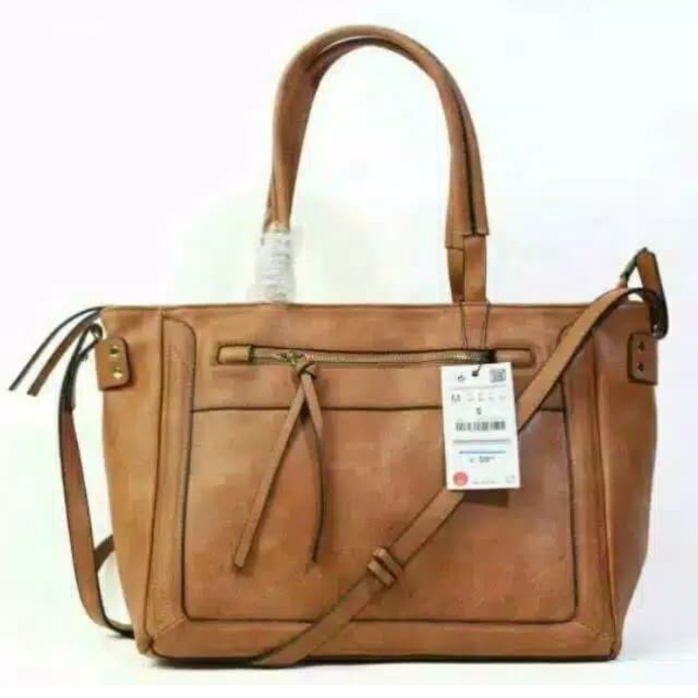 ISO Zara leather bag